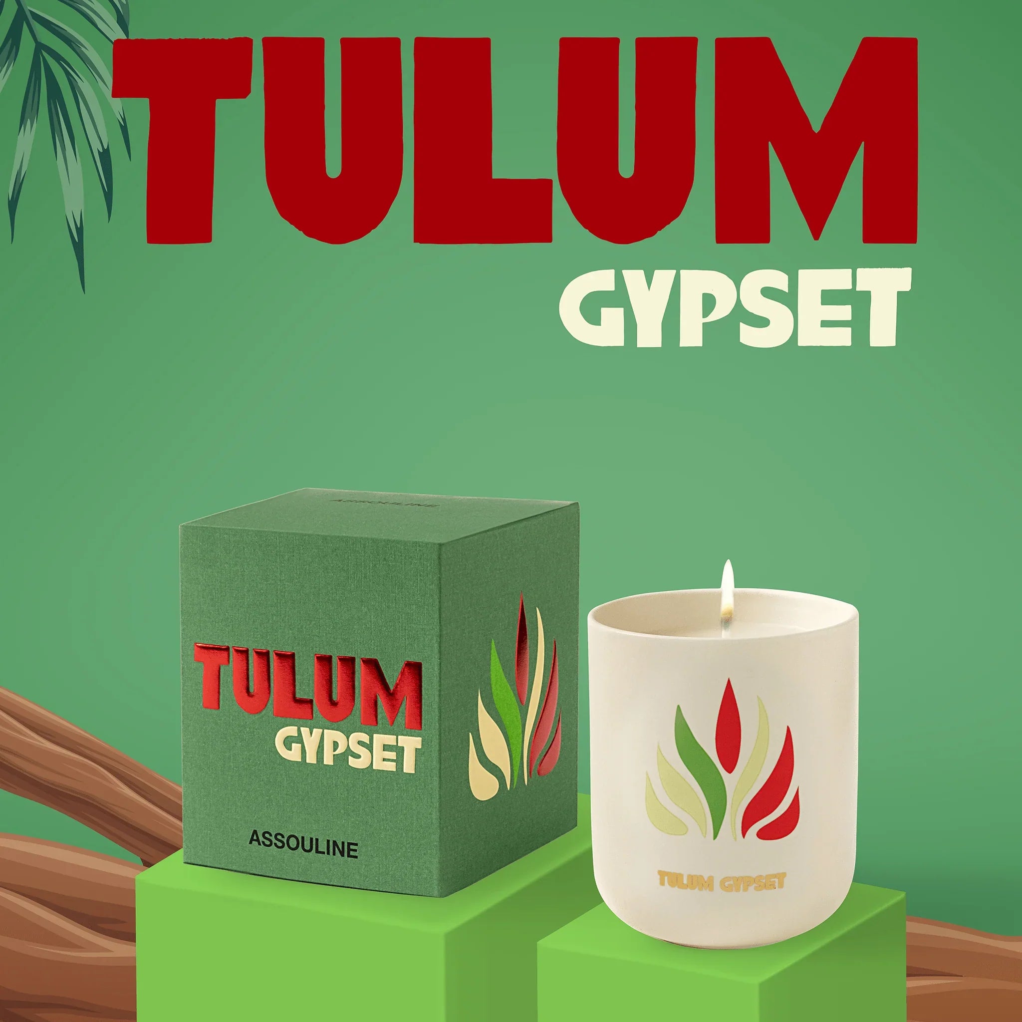 Assouline Tulum Gypset – Świeca Travel From Home
