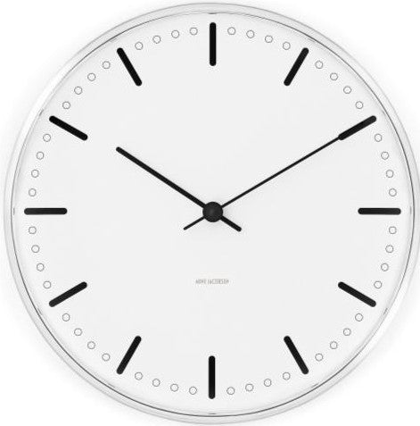 Arne Jacobsen City Hall Clock, 29 cm