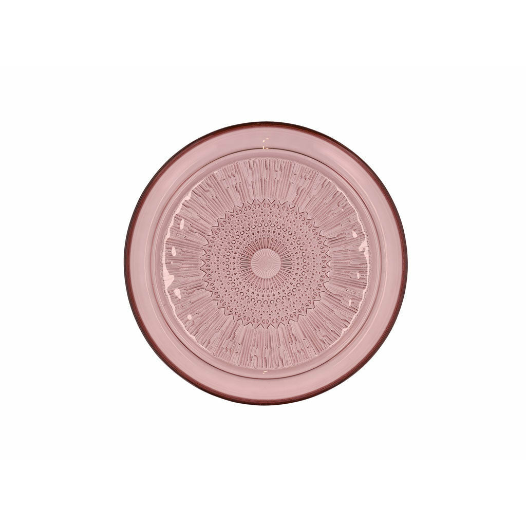 Szklana płyta Bitz Kusintha 25 cm, różowy