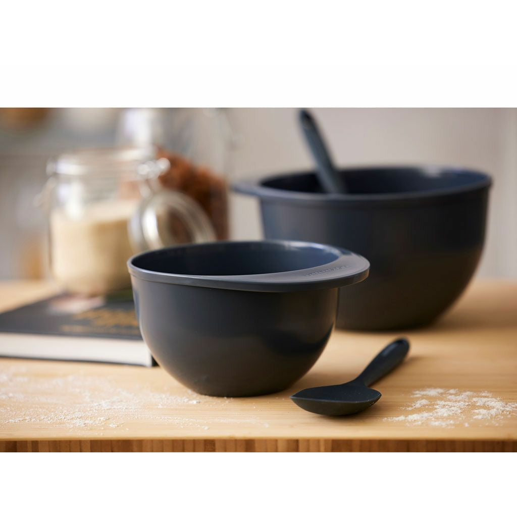 Blomsterbergs Mixing Bowl Set Grey, 2 Pcs.