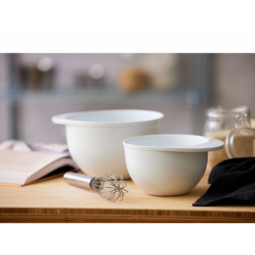 Blomsterbergs Mixing Bowl Set White, 2 Pcs.