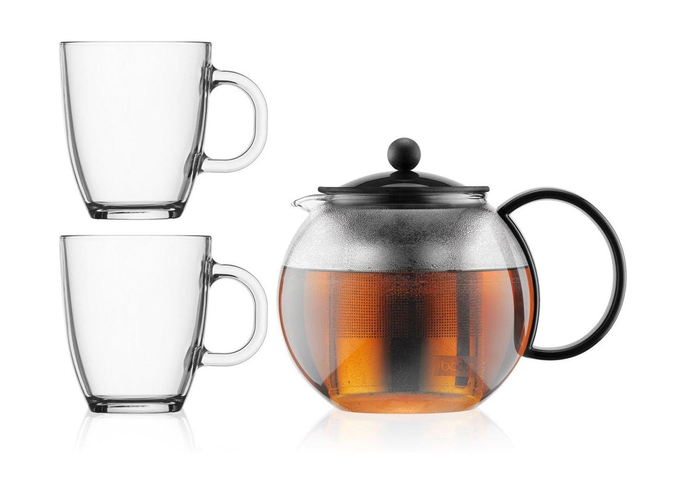 Bodum Assam ustawił producent herbaty z filtrem i szklanką, 2 szt.