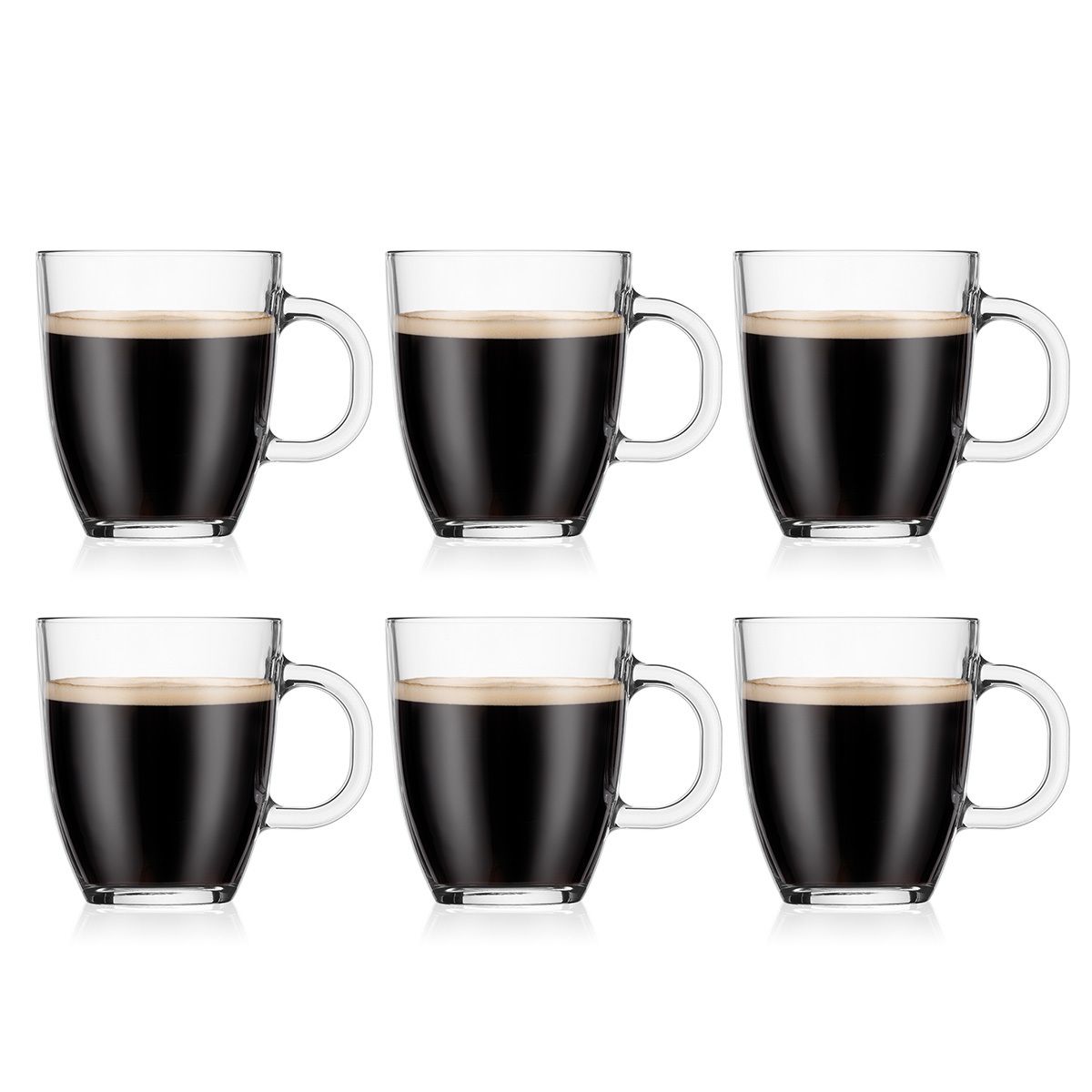 Bodum Bistro Cups Glass 0.35 L, 6 Pcs.