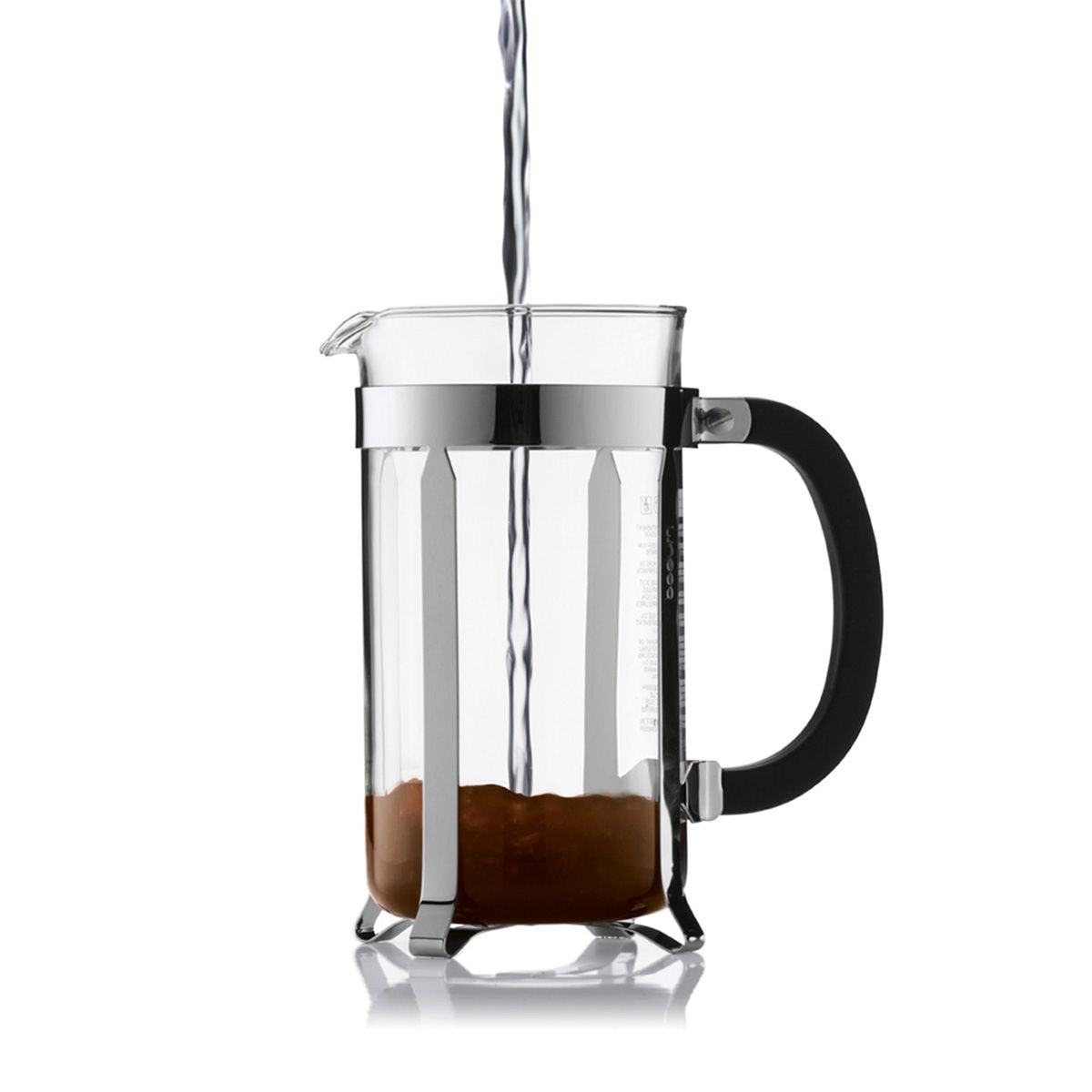 Bodum Chambord Coffee Maker W 0,14 cm Chrome 1 L, 8 filiżanek