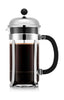 Bodum Chambord Coffee Maker W 0,14 cm Chrome 1 L, 8 filiżanek