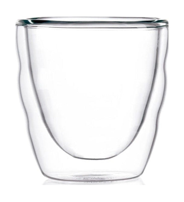 Bodum Pilatus Glass podwójny muruk 0,08 l, 2 szt.