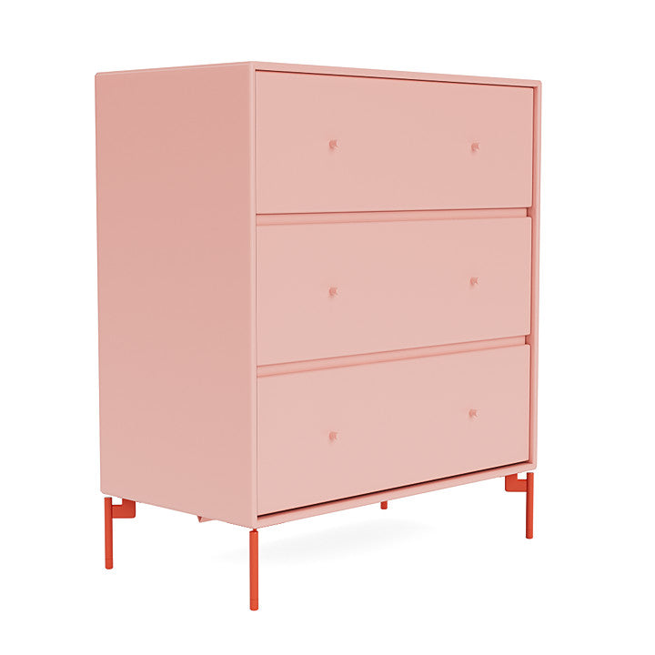 Montana Carry Dresser With Legs, Ruby/Rosehip