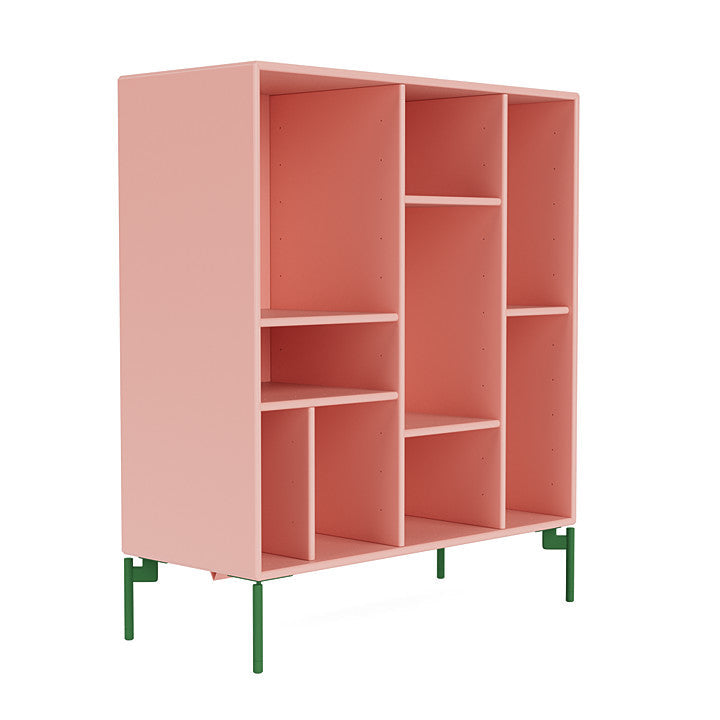 Montana Compile Decorative Shelf With Legs, Ruby/Parsley