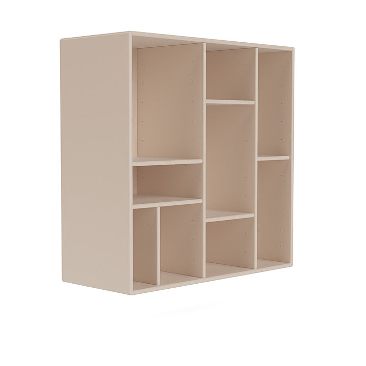 Montana Compile Decorative Shelf With Suspension Rail, Clay