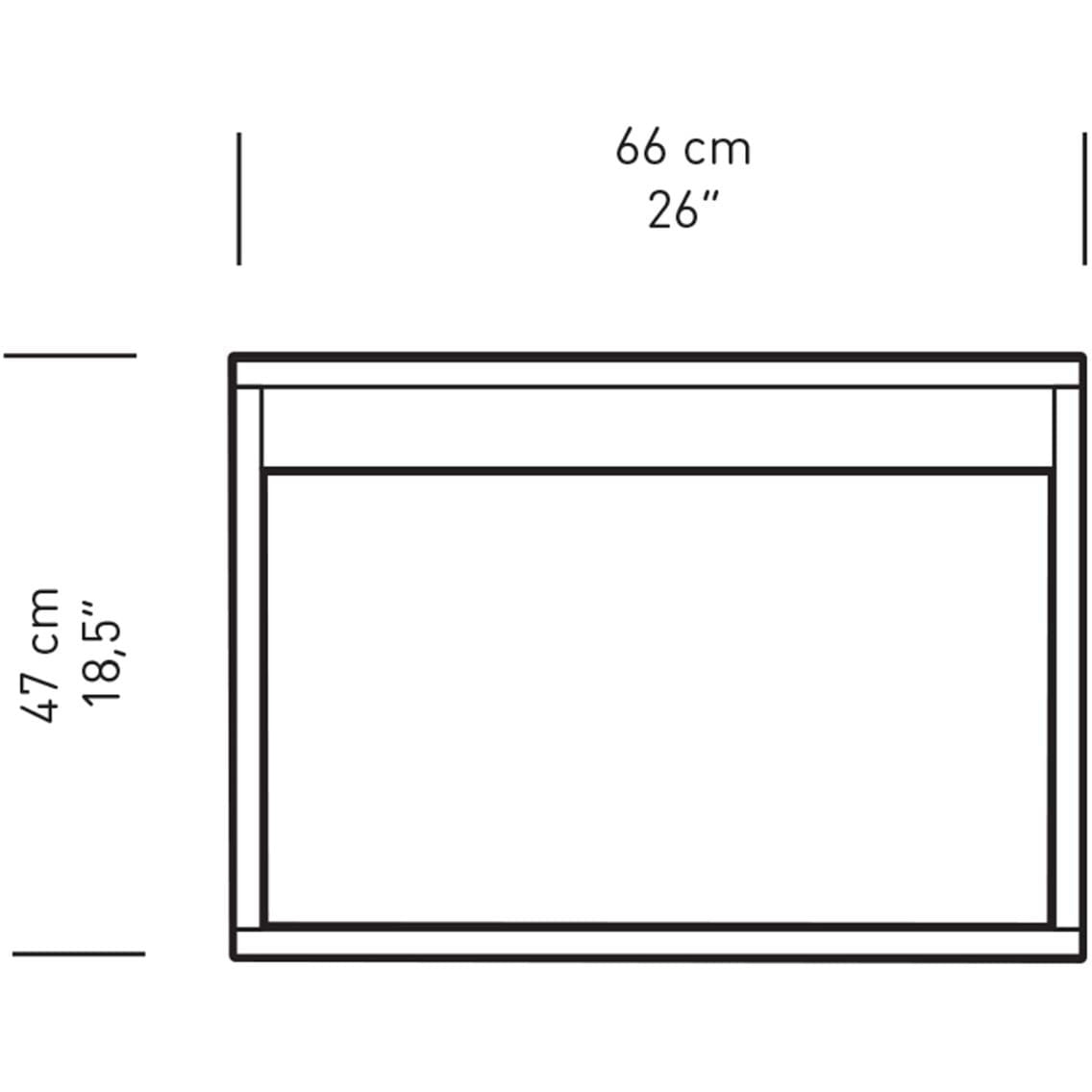 Carl Hansen BK16 Stół boczny wewnętrzny/zewnętrzny, nietraktowany teak