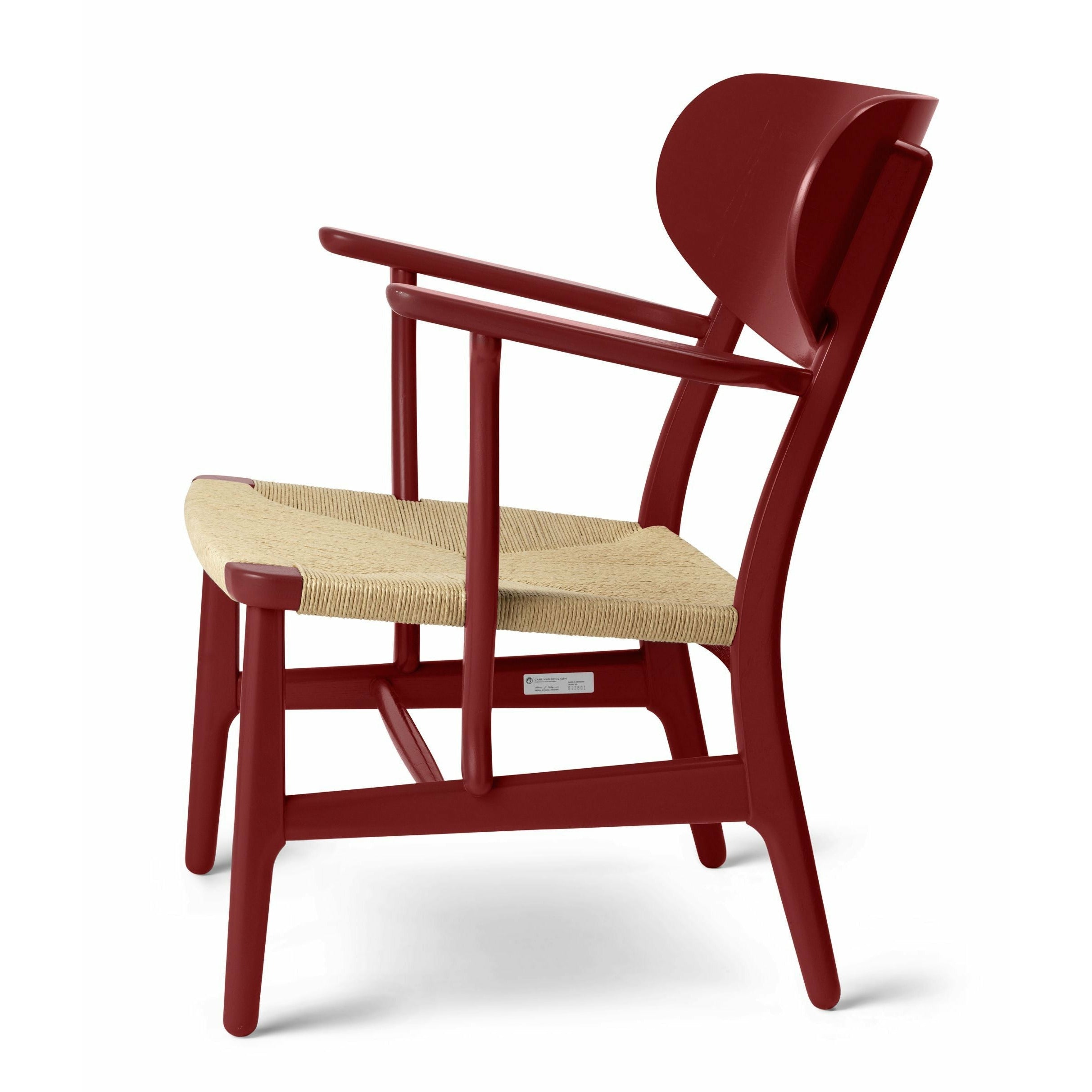 Carl Hansen CH22 REALGE FAILE Dębu, Falu Red/Natural Cord