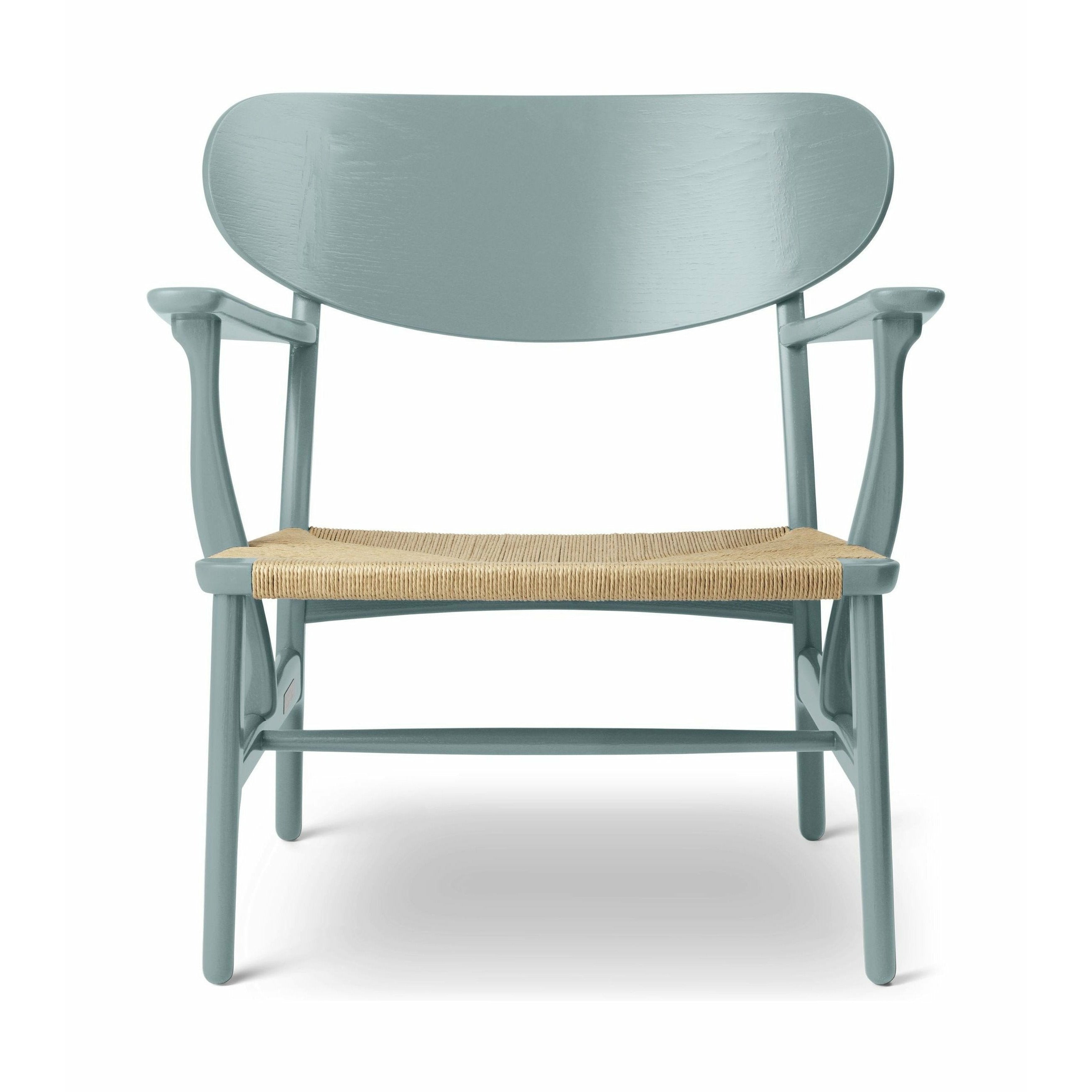 Carl Hansen CH22 REALGE FAILE DAK, Pewter Blue/Natural Widisk