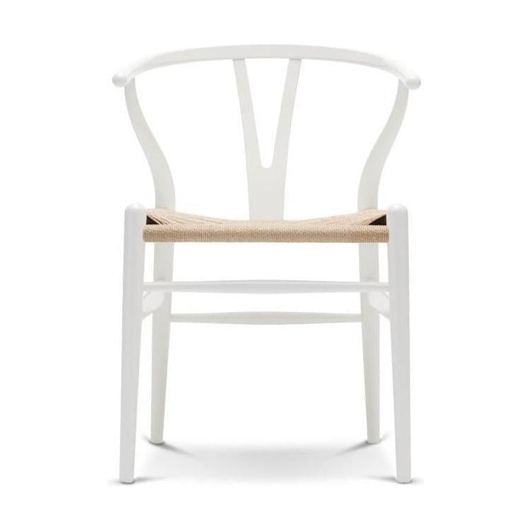 Carl Hansen Ch24 Y Chair Chair Natural Paper Cord, Natural White