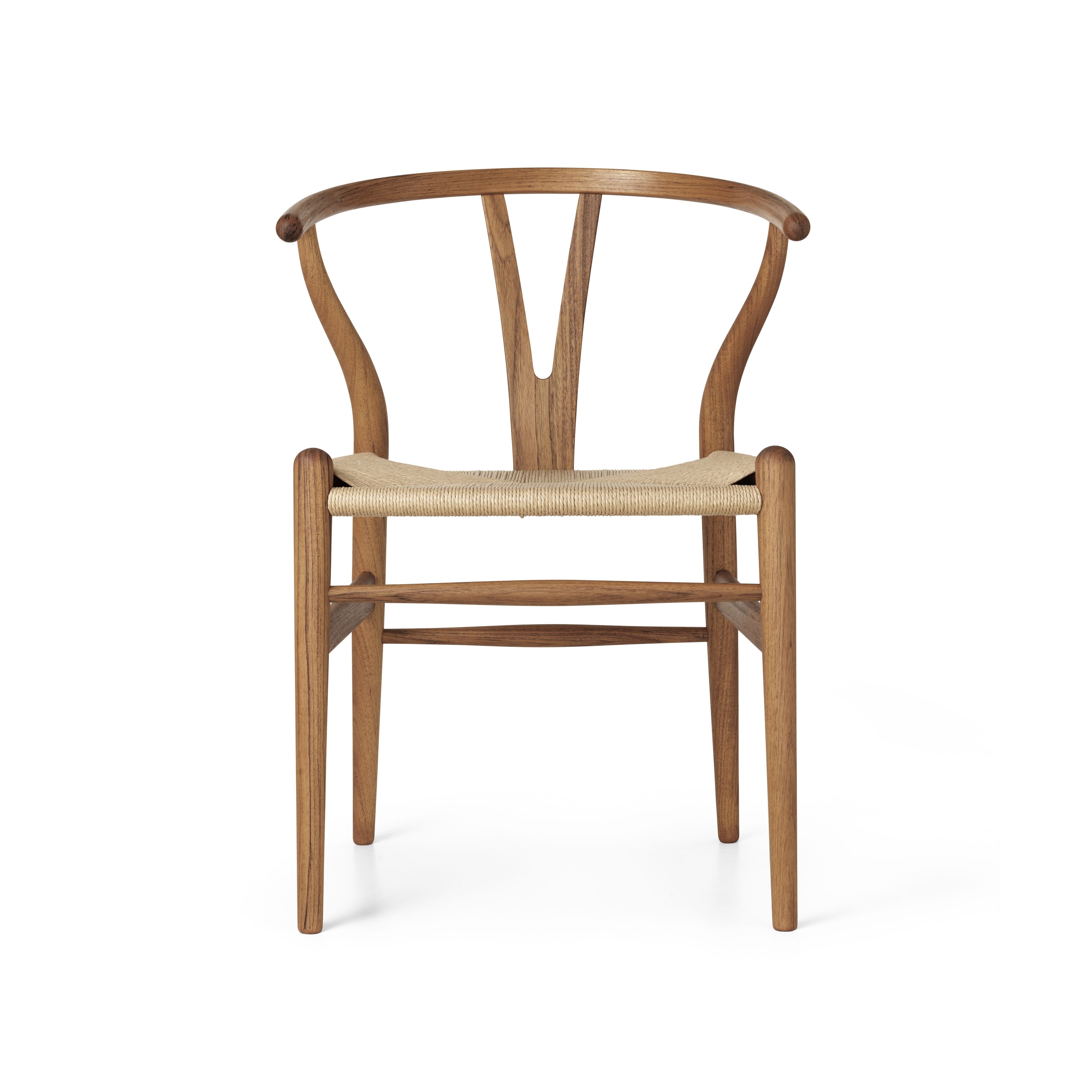 Carl Hansen CH24 Wishbone Teak, naturalny przewód