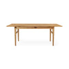 Carl Hansen CH327 Tabela jadalna 190x95 cm, teak