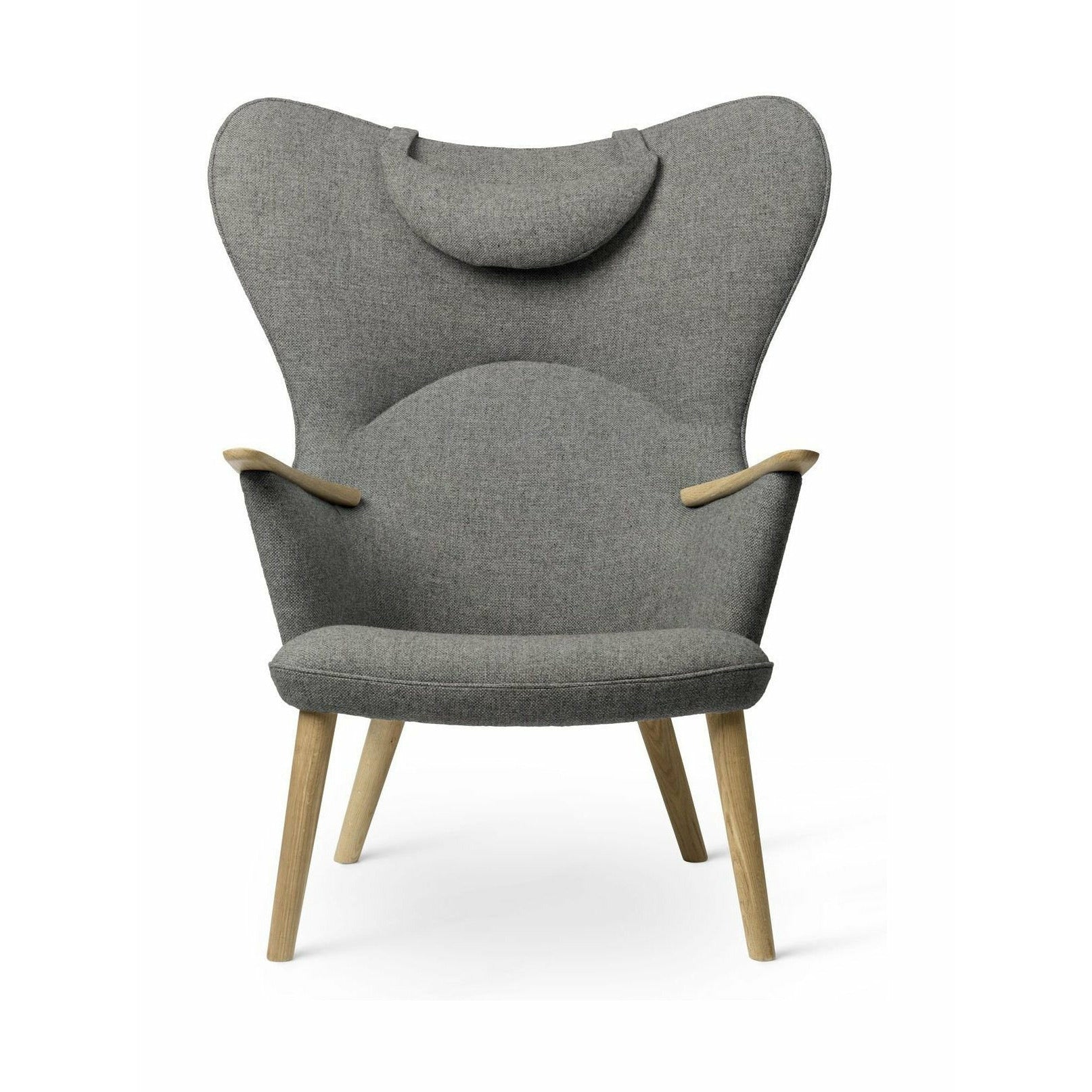 Carl Hansen CH78 MAMA Bear Lounge, Oak Oil/Grey Fiord 0151