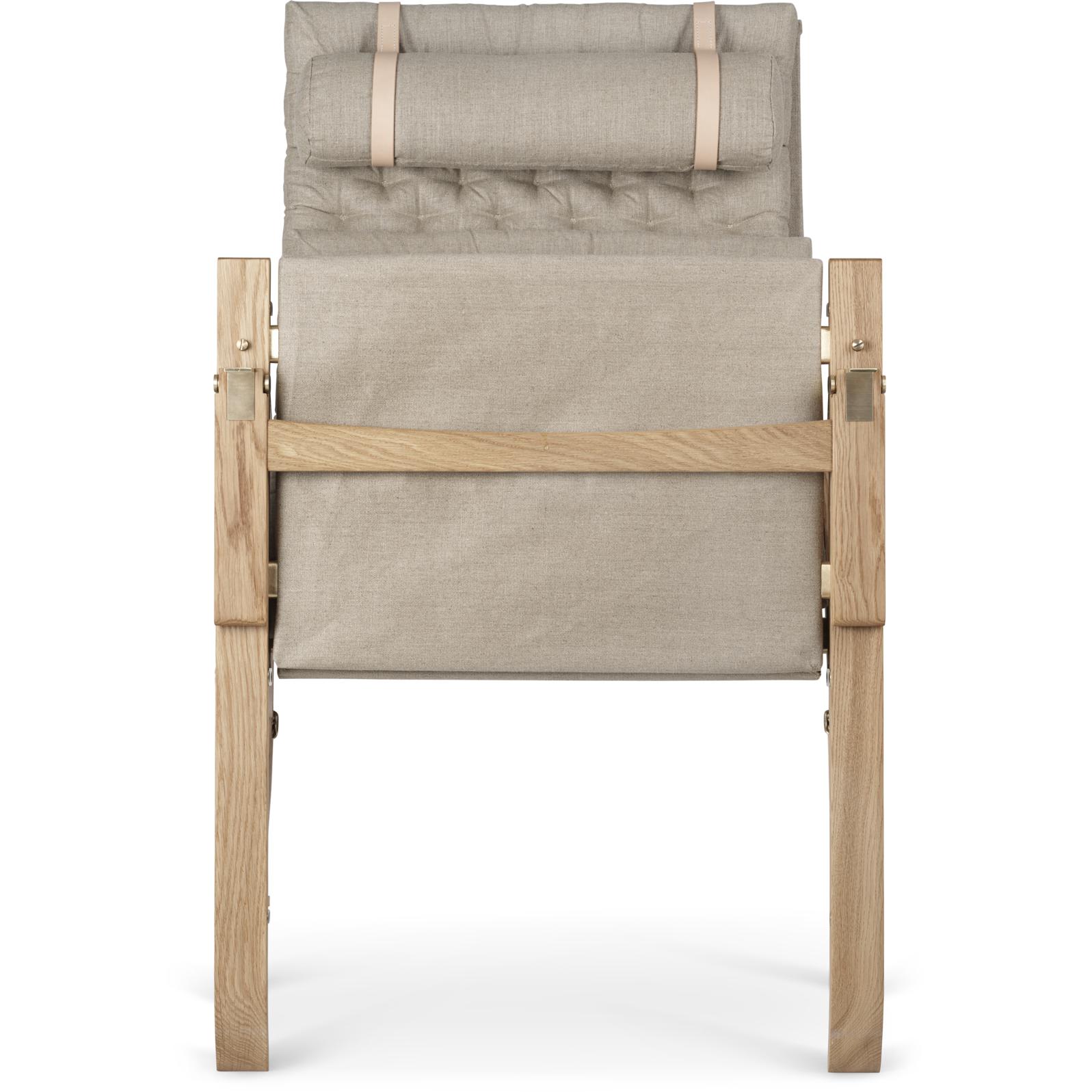 Carl Hansen Fk10 Plica Chair Oak Oiled/Canvas, Natural