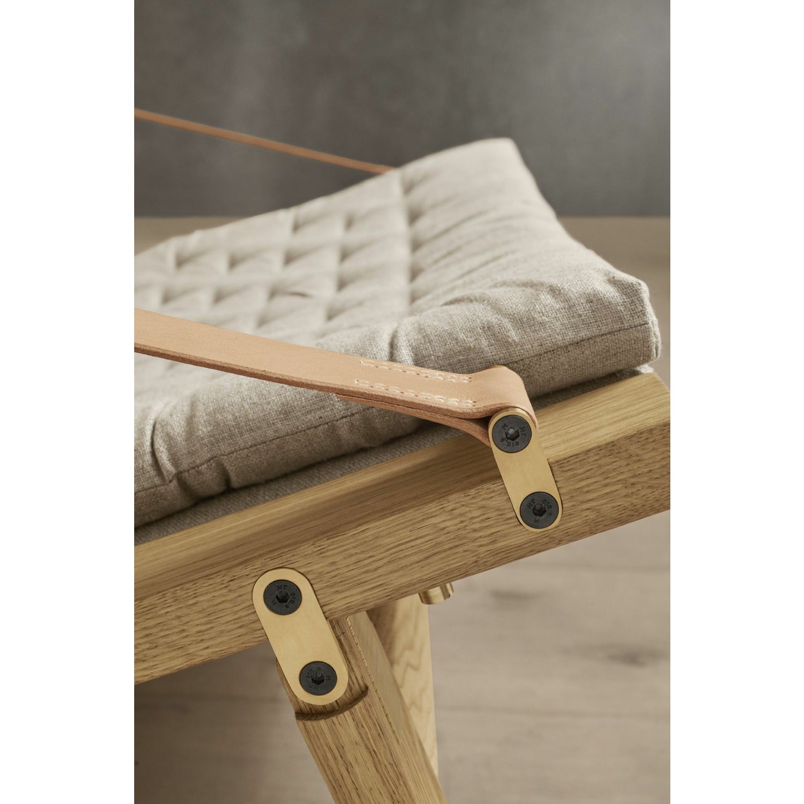 Carl Hansen FK11 Plica Frea Oak naiwane/płótno, naturalne