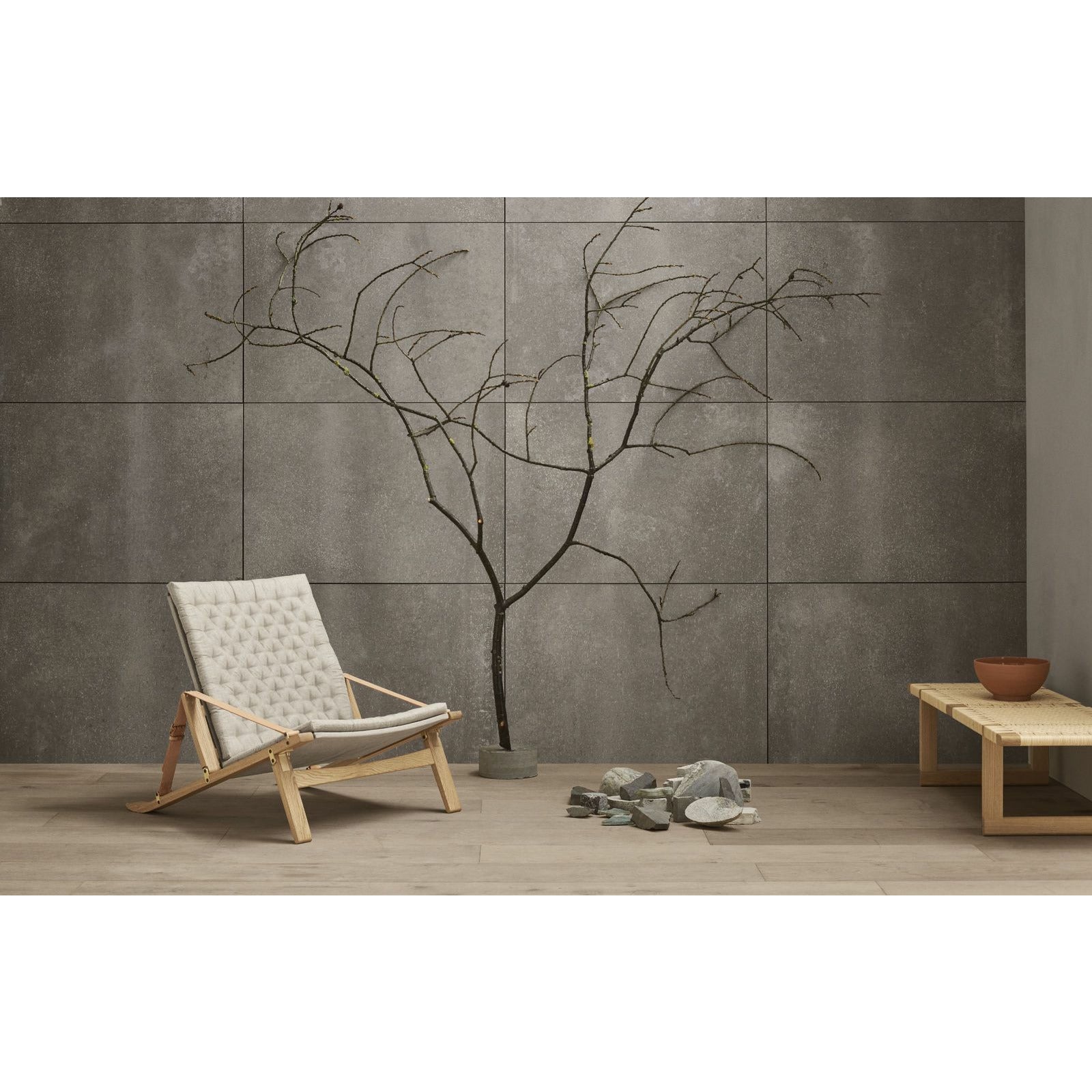 Carl Hansen FK11 Plica Frea Oak naiwane/płótno, naturalne