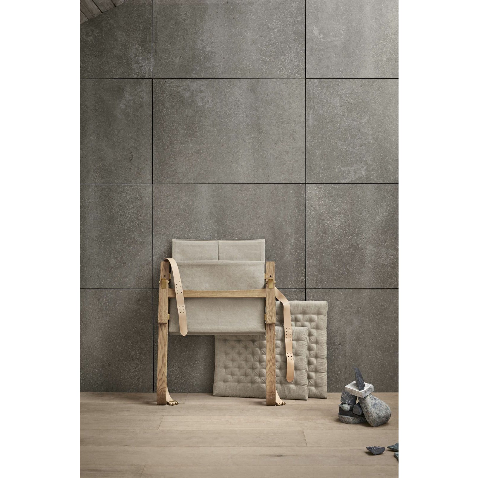 Carl Hansen FK11 Plica Frea Oak naiwane/płótno, naturalne