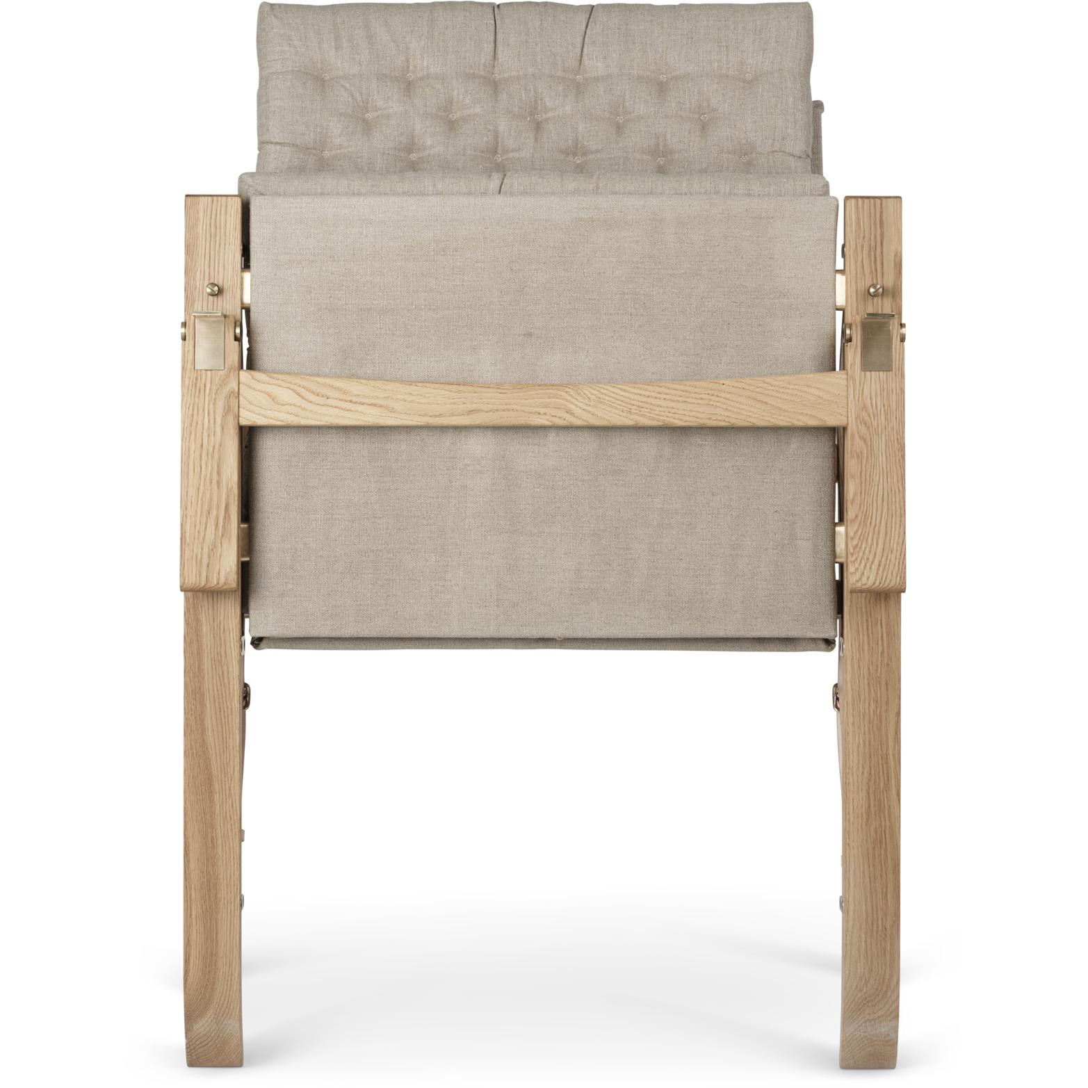 Carl Hansen Fk11 Plica Chair Oak Oiled/Canvas, Natural