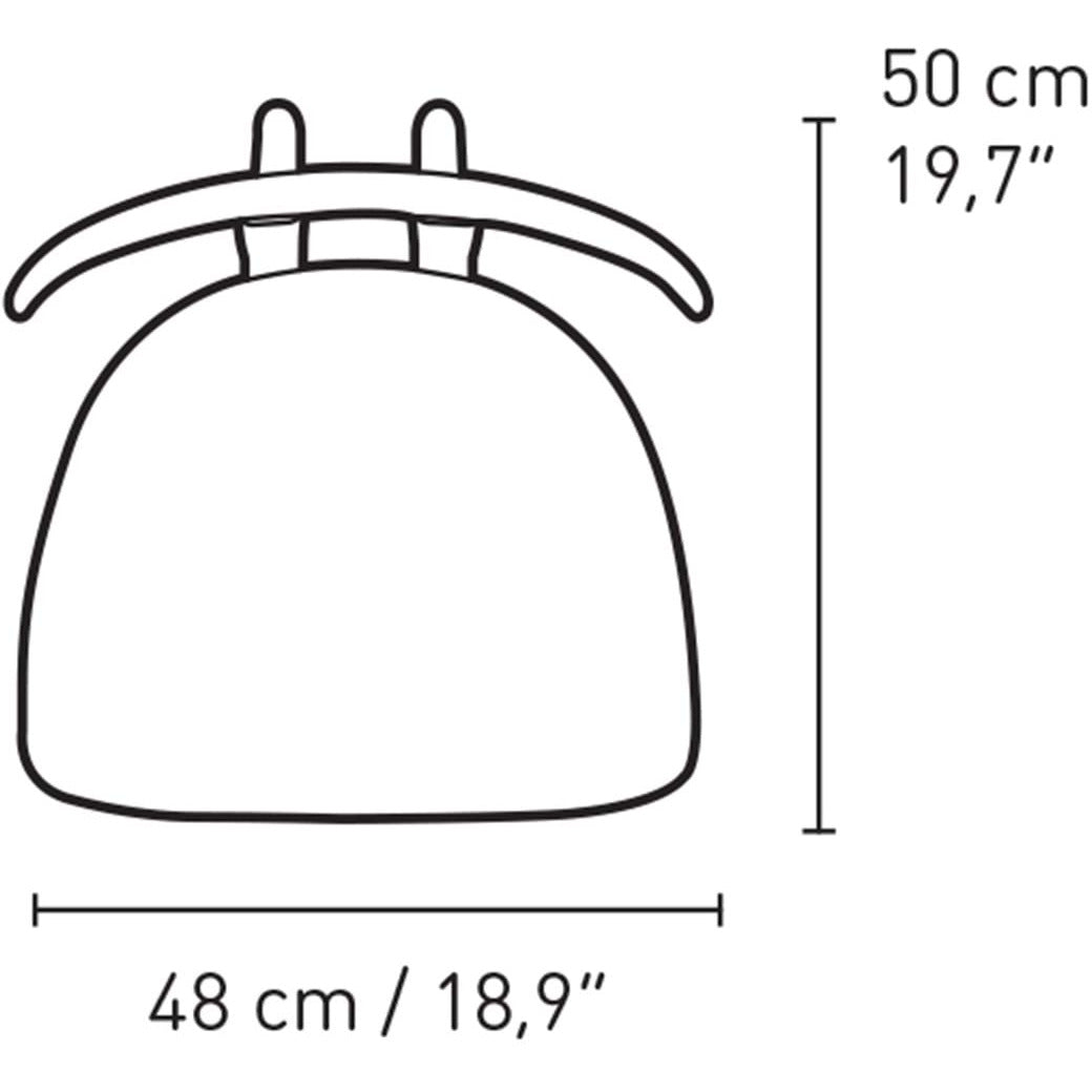 Carl Hansen OW58 T Krzesło, dąb soapeed/re wełna 0358