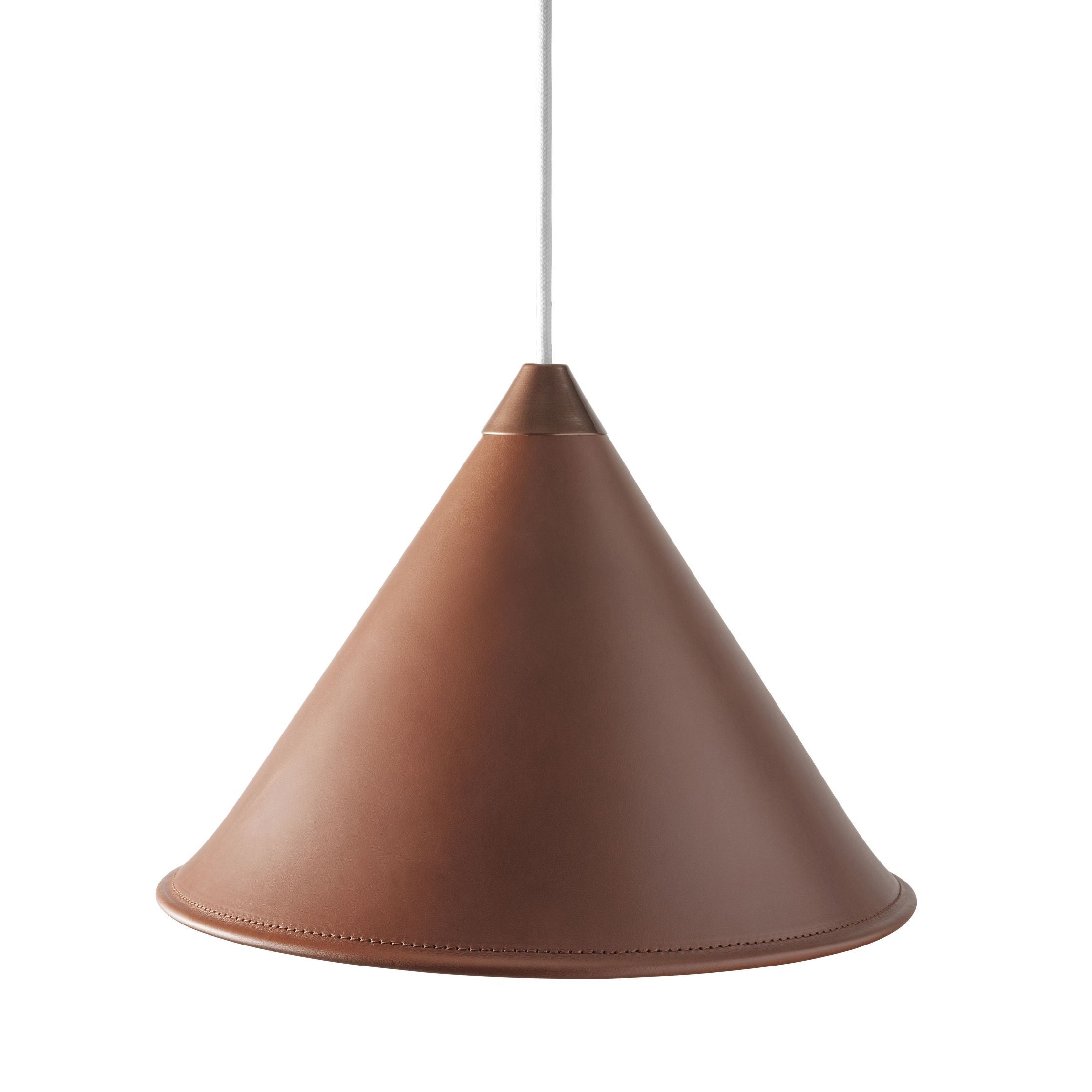 Cuero Namibia Pendant ø 35 Cm, Montana/Copper With White Cable