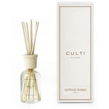 Culti Milano Stile Classic Fragrance Diffuser Supreme Amber, 100 ml