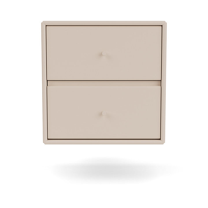 Moduł szuflady dryfu Montana z szyną zawiesinową, glina