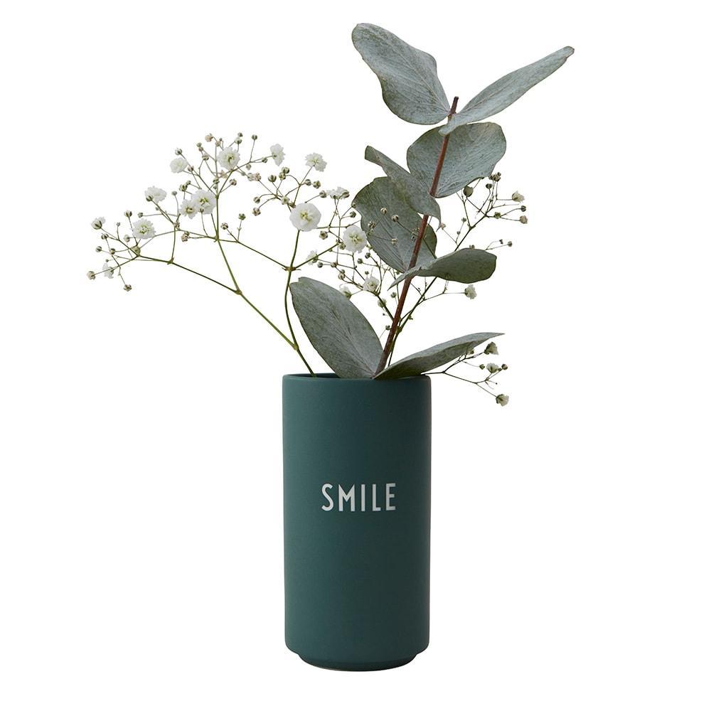 Listy projektowe Ulubiony wazon uśmiech, ciemnozielony