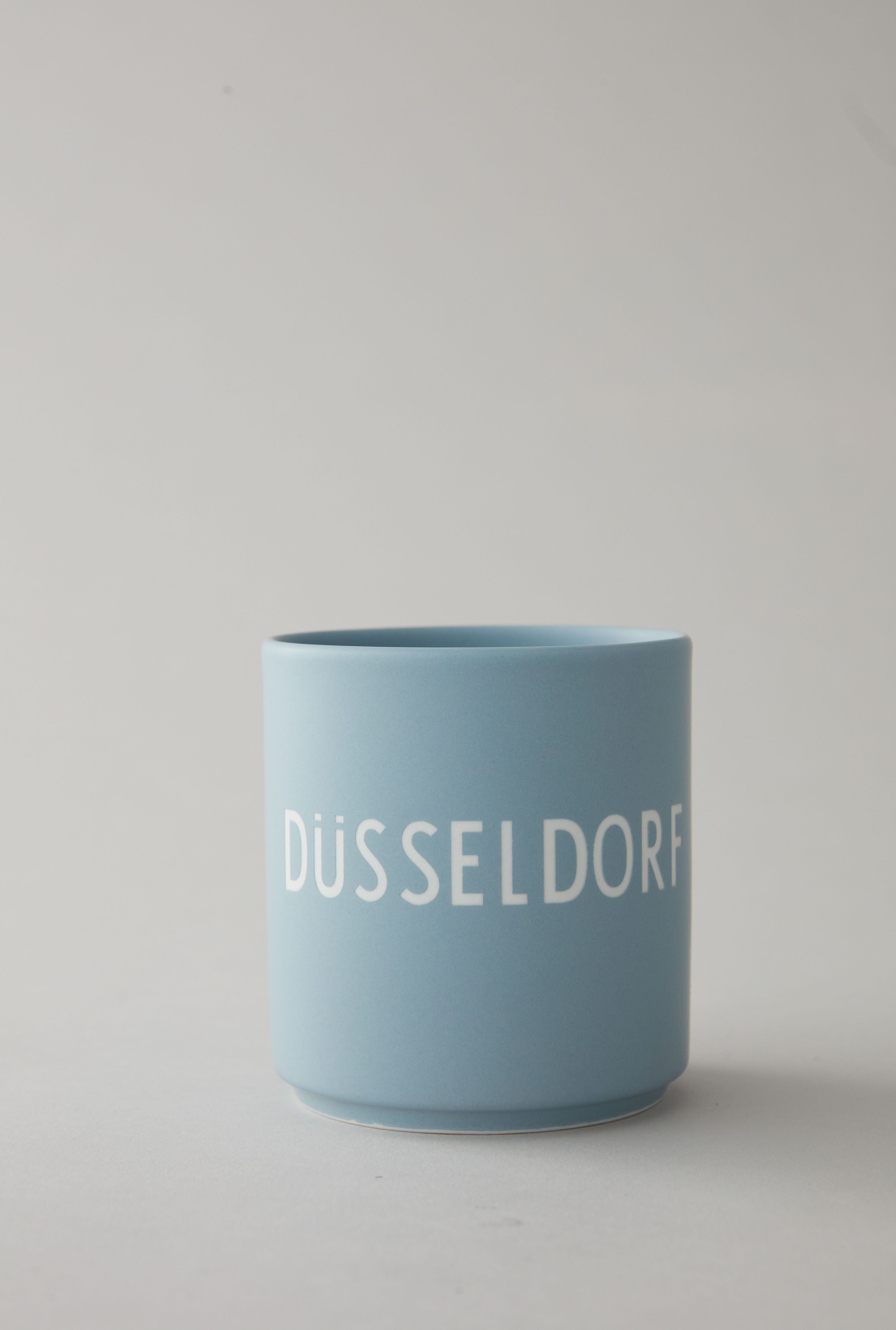 Ulubiony kubek listu Düsseldorf, jasnoniebieski