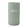 Design Letters Favorite Vase Smile Medium, Green