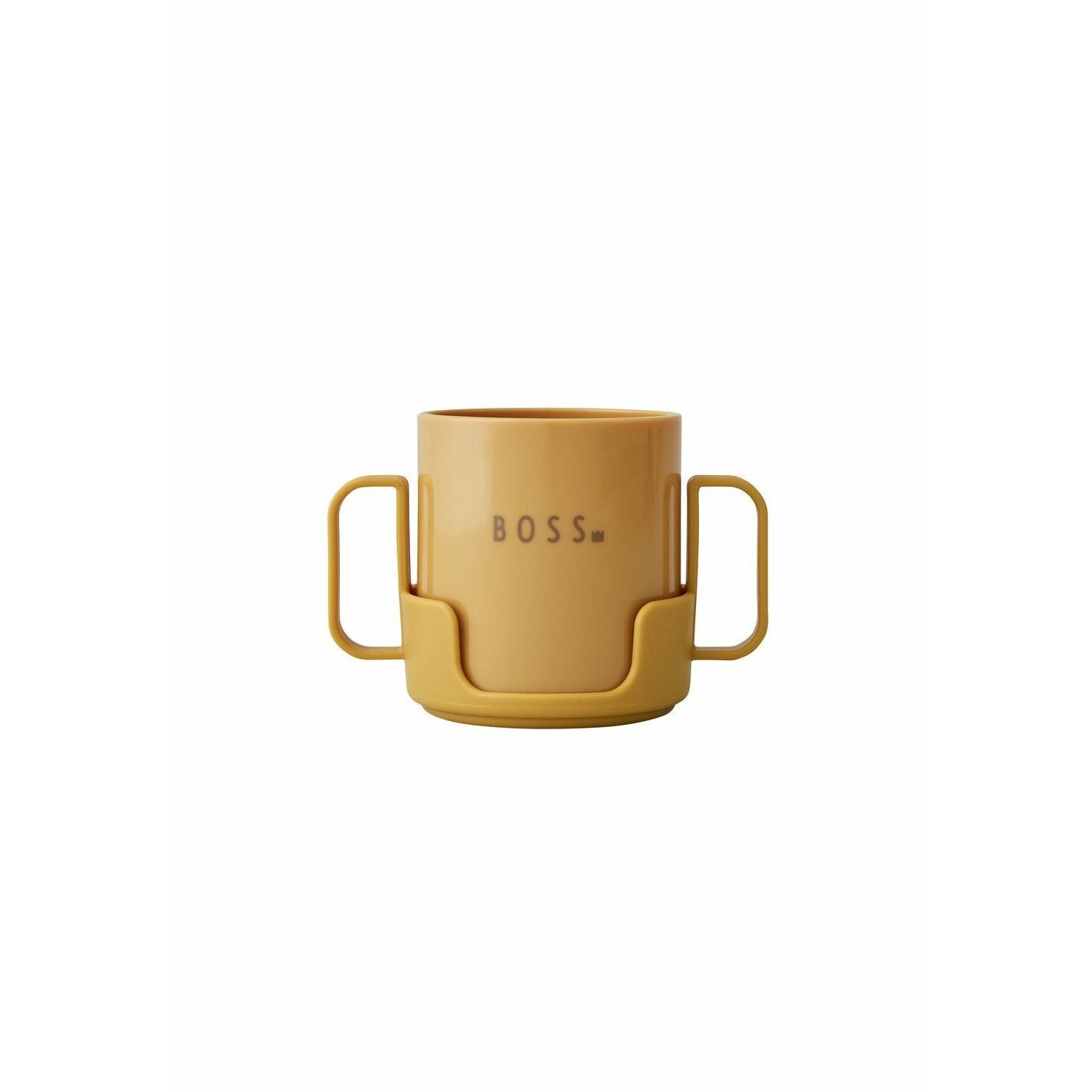 Design Letters Mini Favorite Mug Mustard, Boss