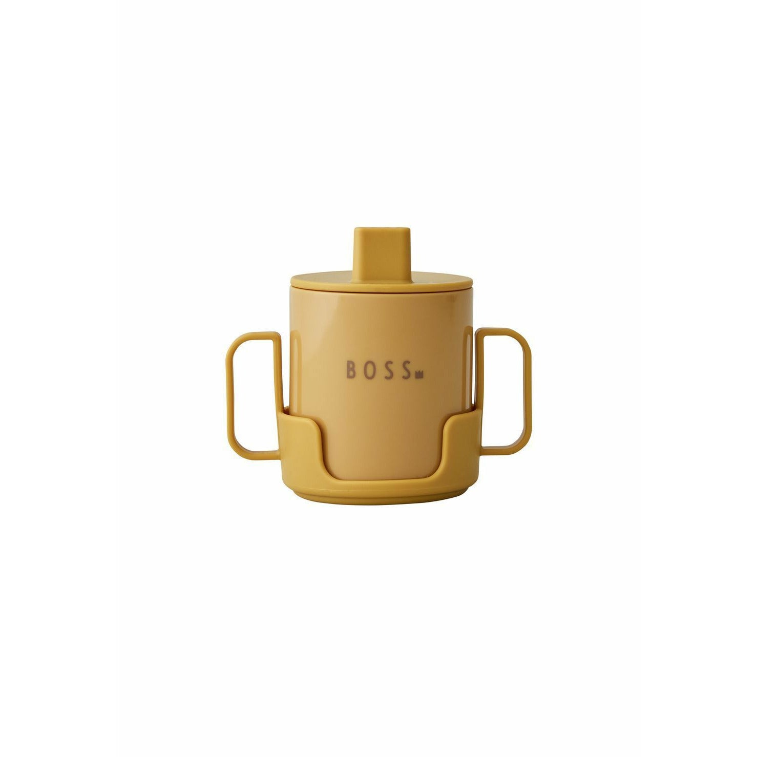 Design Letters Mini Favorite Mug Mustard, Boss