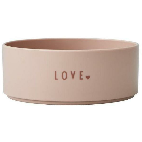 Design Letters Mini Favorite Bowl Tritan Nude, Love