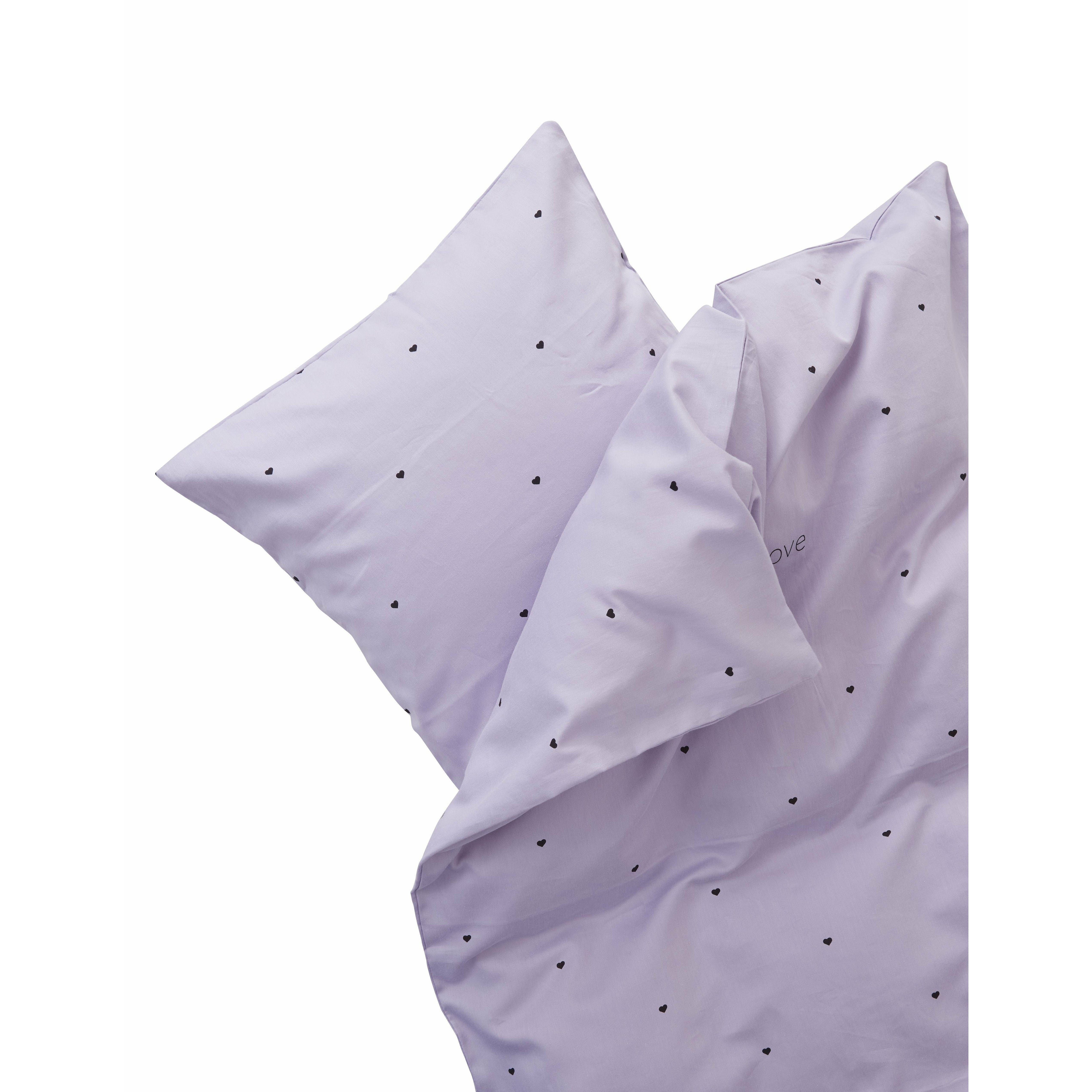Listy projektowe Mini Love Baby Pillowcase i kołdry 70x100 cm, lawenda