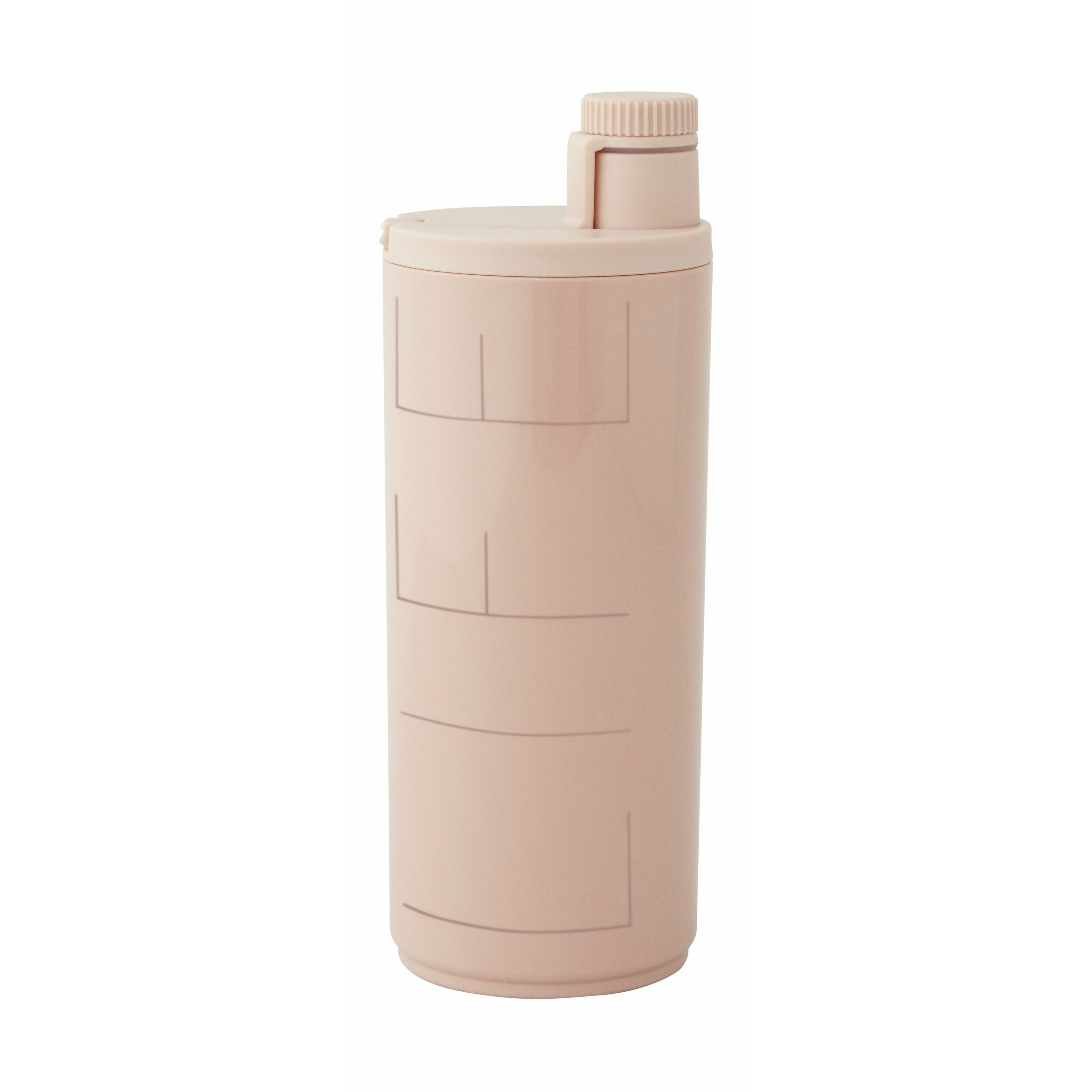 Design Letters Sports Bottle 500 Ml, Nude