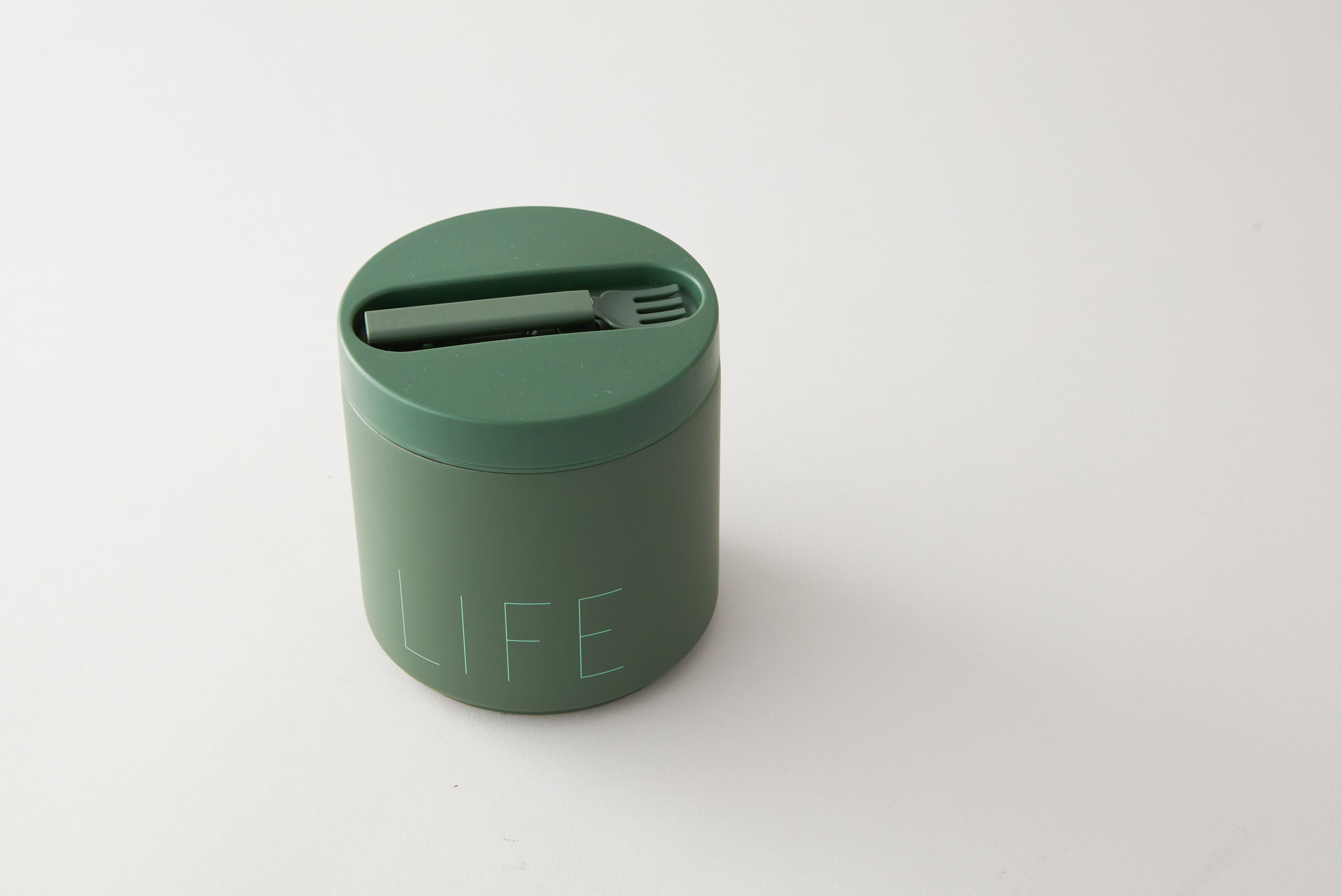 Design Letters Thermos Lunchbox Large, Myrtle Green