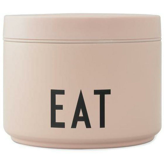 Design Letters Thermos Lunchbox Small, Nude