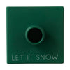 Listy projektowe Święta Święta Święta trzymanie Let It Snow, Grass Green