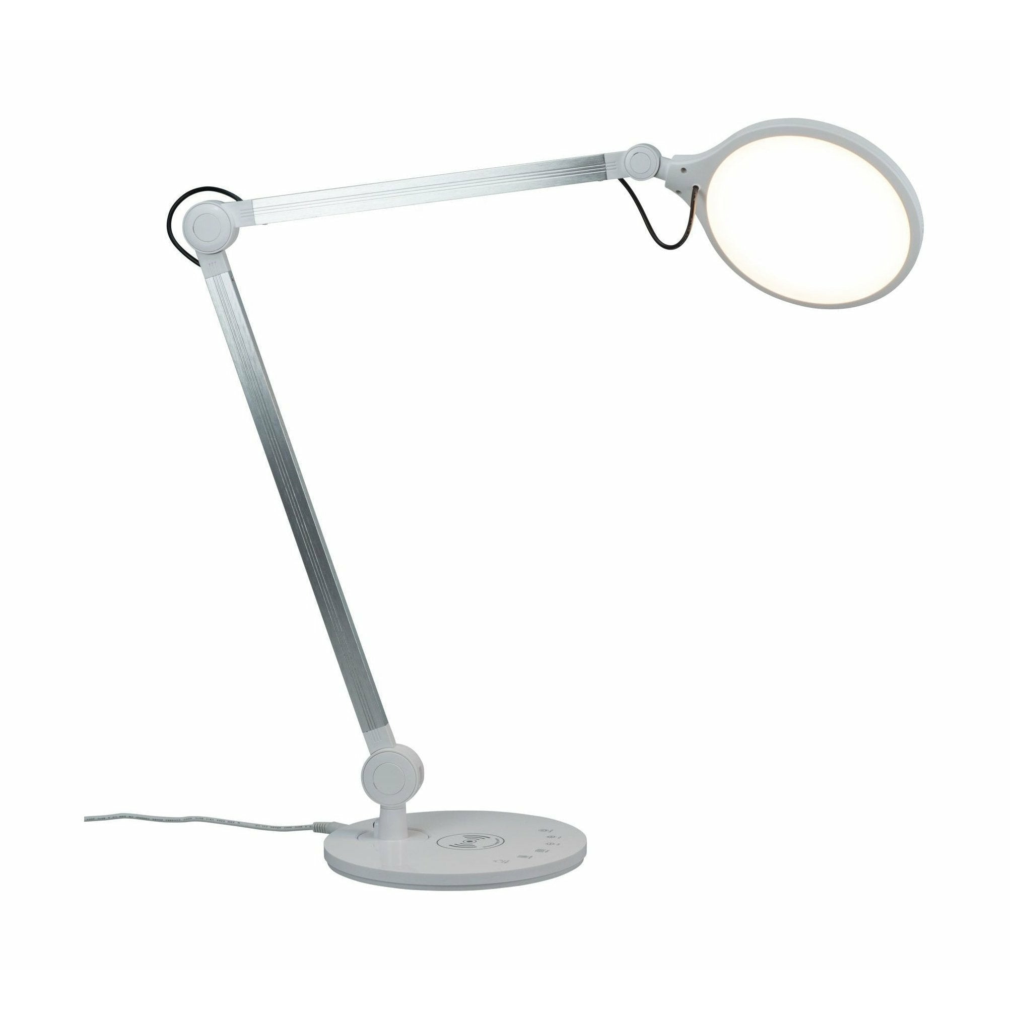Lampa stołowa biurowa Dyberg Larsen, biała