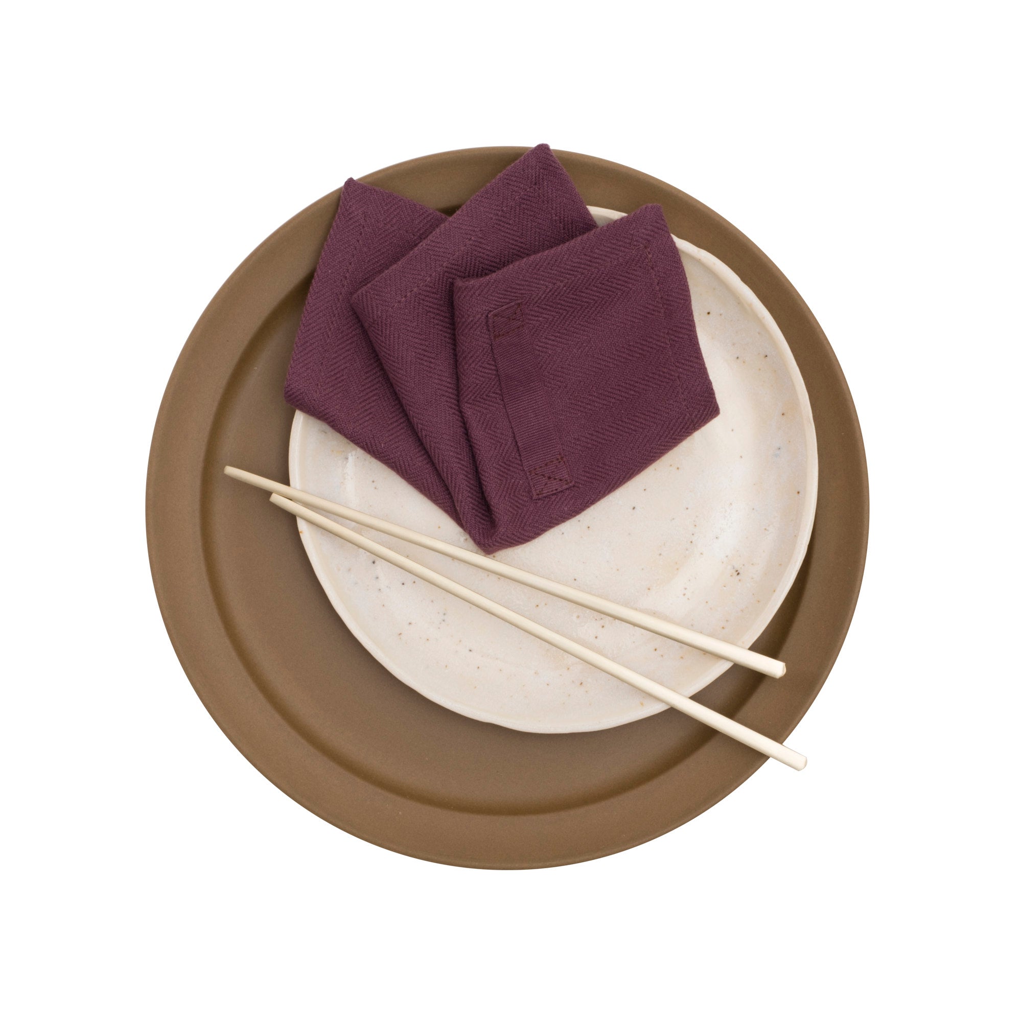 The Organic Company Everyday Napkin, Maroon