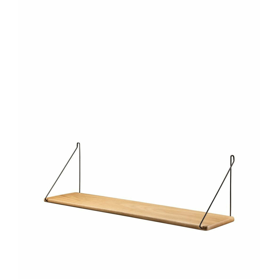 FDB Møbler B145 Shelf z nawiasami 90 cm, czarny