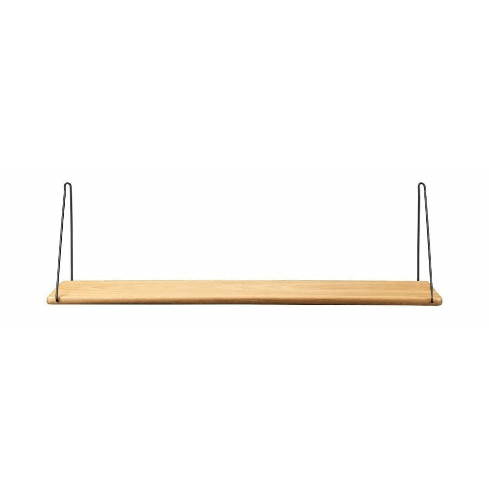 FDB Møbler B145 Shelf z nawiasami 90 cm, czarny