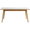 Fdb Møbler C35 B Dining Table For 6 Persons Beech, White Linoleum Top, 82x160cm