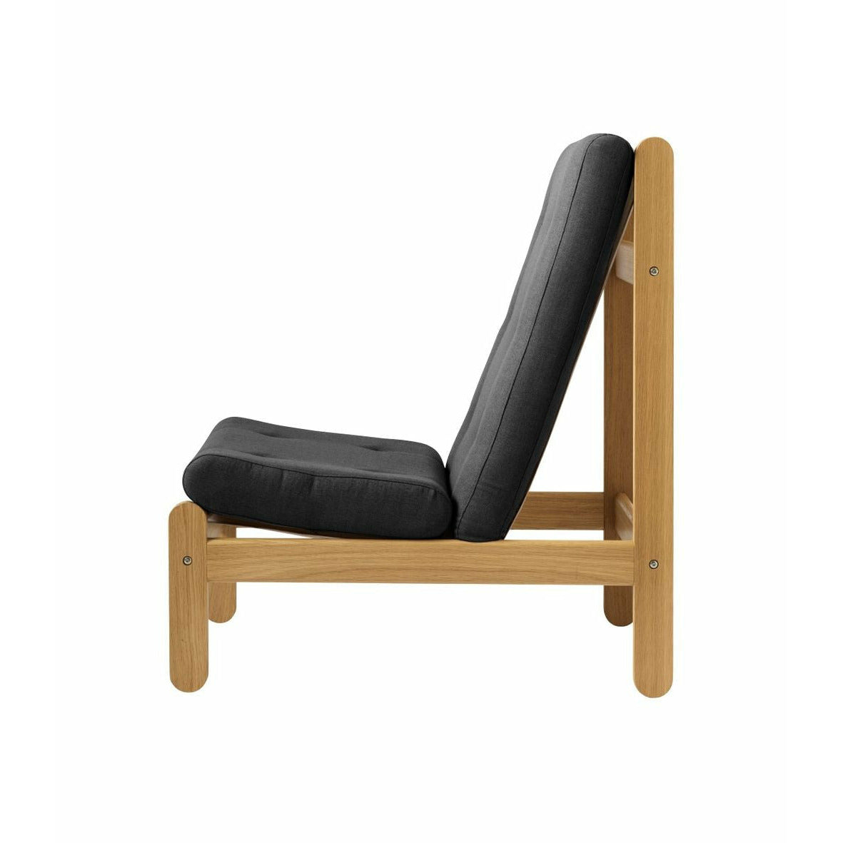 Fdb Møbler J112 Chair, Dark Grey 60153