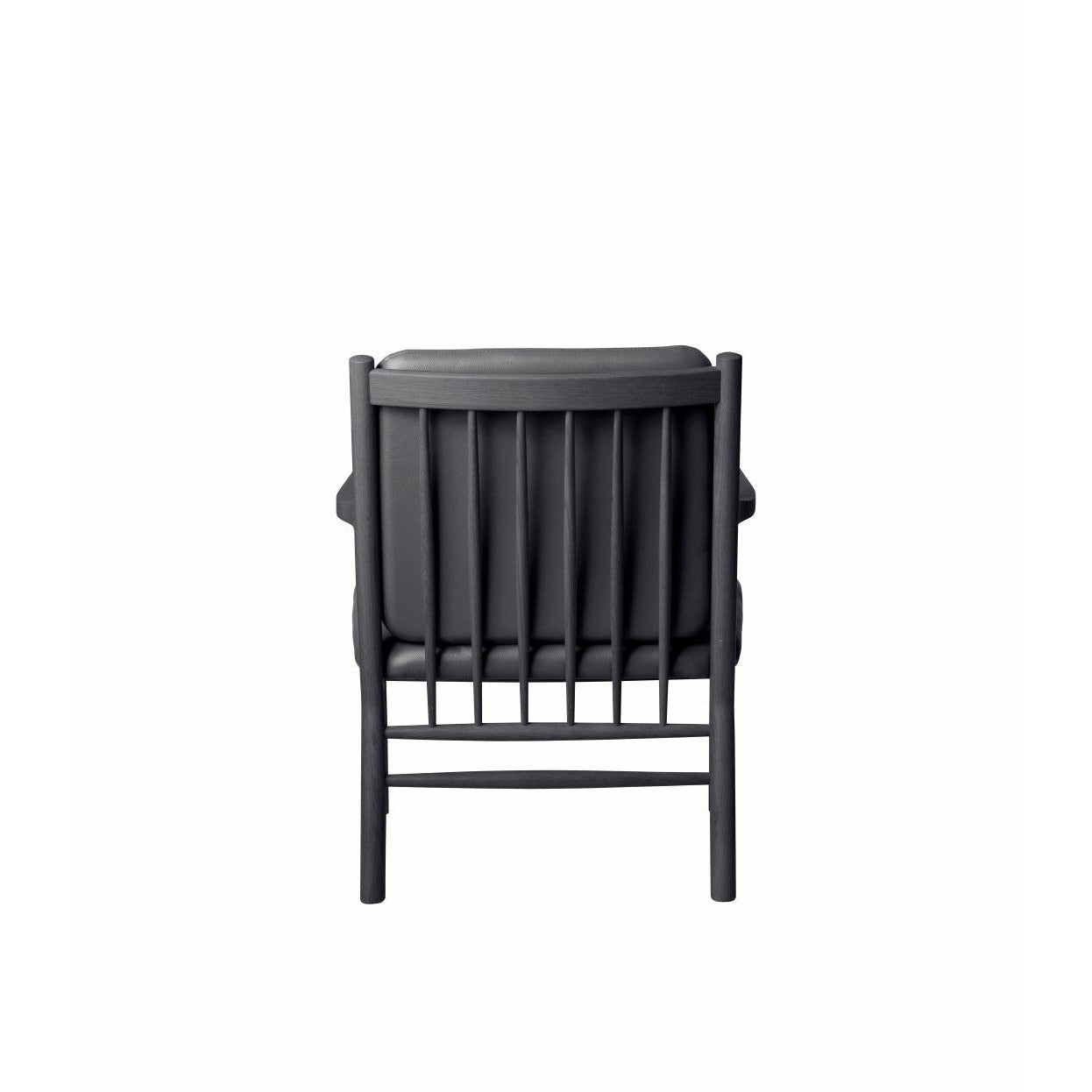 Fdb Møbler J147 Armchair, Black/Black