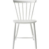 FDB Møbler Poul Volther J46 Dining Feech Buk, White, H 80 cm