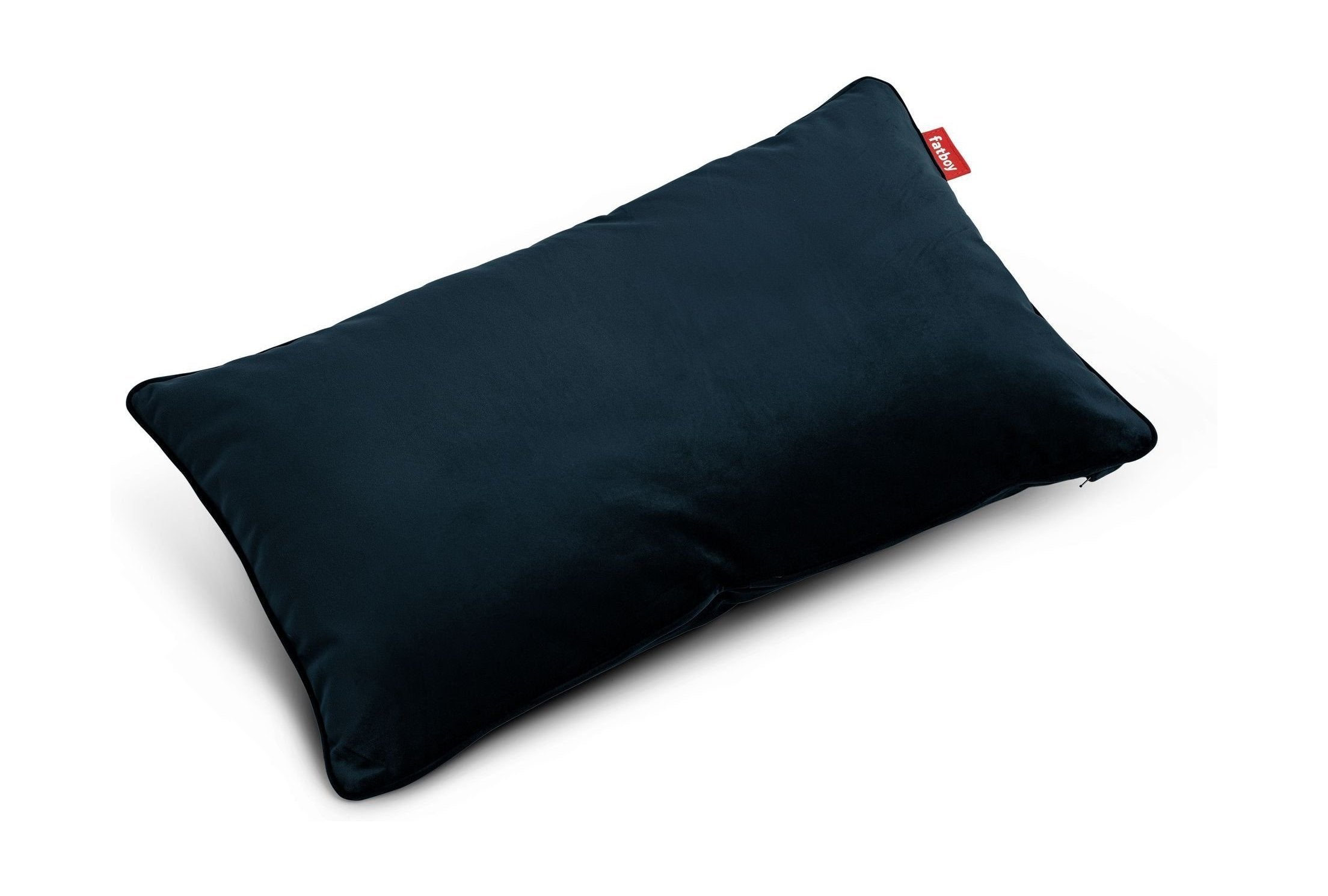 Fatboy King Velvet Cushion Recycled 66x40 cm, ciemnoniebieski