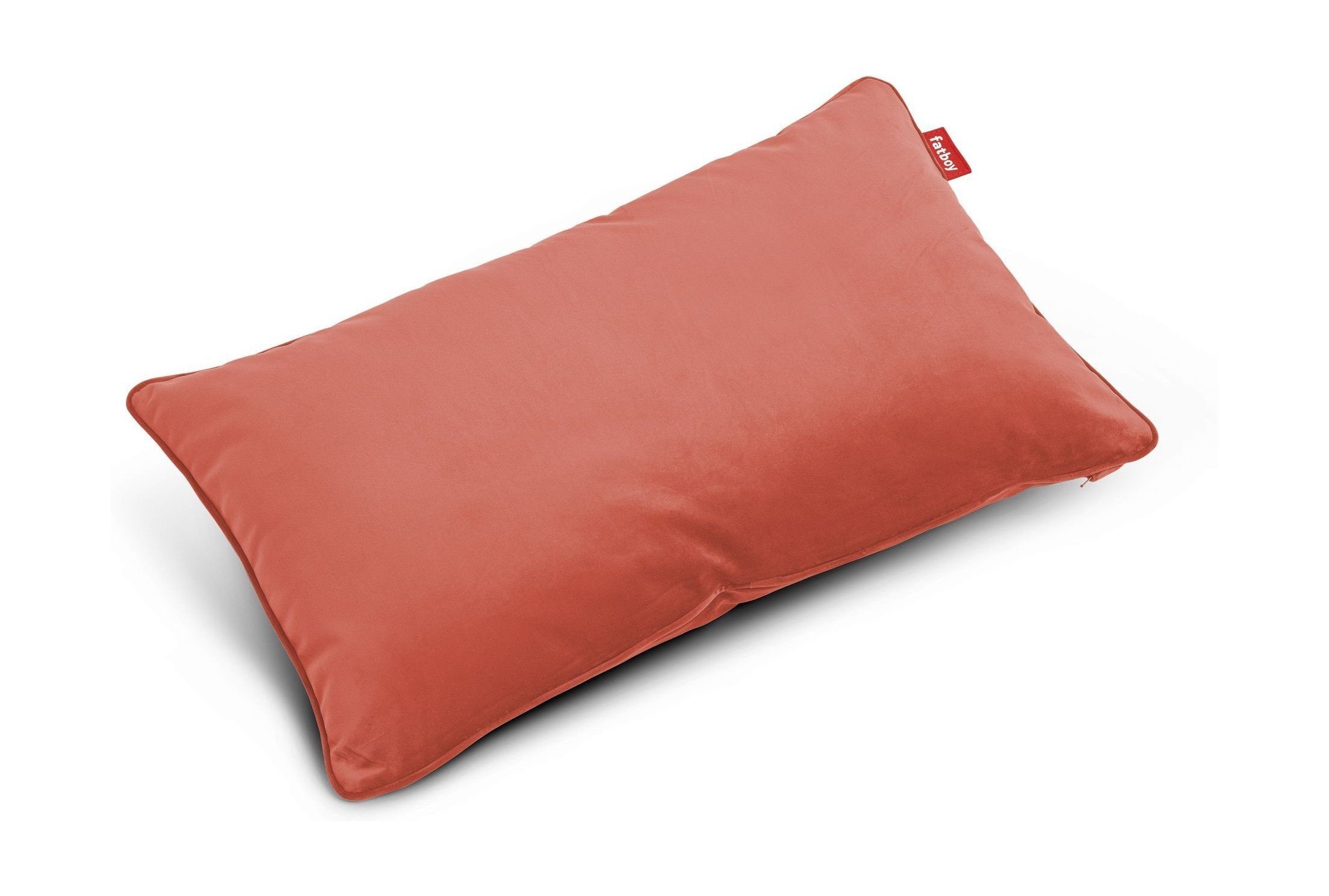 Fatboy King Velvet Cushion Recycled 66x40 Cm, Rhubarb